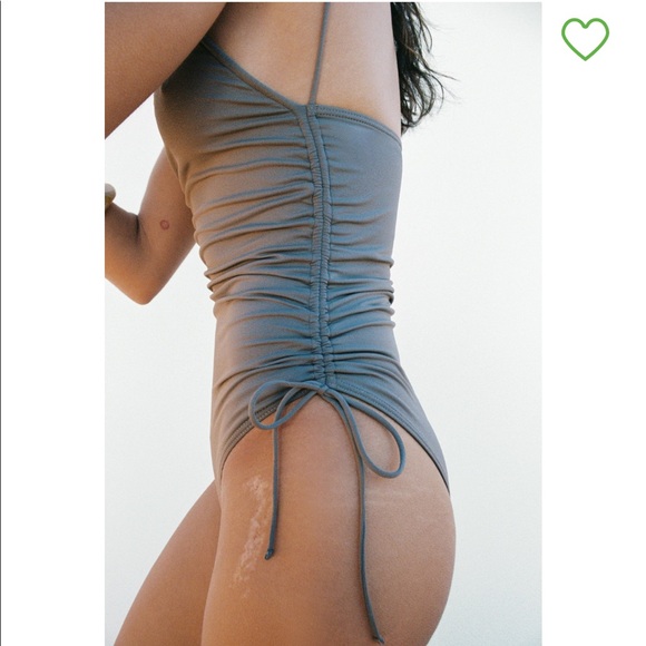 Zara Ruched Tie Dye Swimsuit - Picture 6 of 9